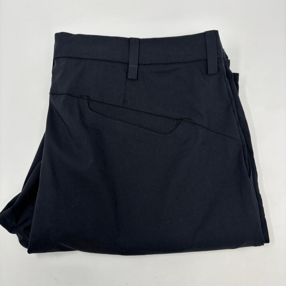 RLX Mens‎ 36x34 Solid Black Vented Golf Pants